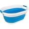Wakeman Collapsible Laundry Basket - 39L Portable Sink, Plastic Bin, or Ice Bucket by Wakeman Blue 75-CMP1136 - alternate 1